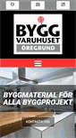 Mobile Screenshot of byggvaruhuset.nu